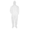 Magid EconoWear CVCHB8MCP Microporous Coveralls with Attached Hood and Boots, 25case CVCHB8MCP-L - alternate 6